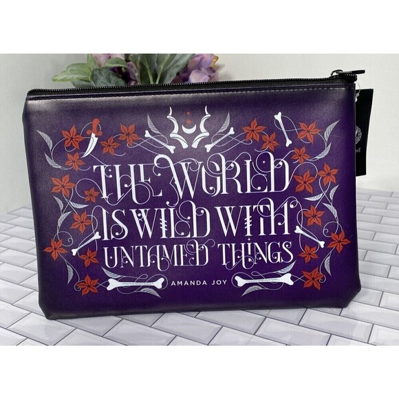 FairyLoot Arorb Pencil Case Holder The World Is Wild With Untamed Things - Picture 1 of 7